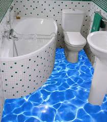 3d Flooring Ideas And 3d Bathroom Floor Murals Designs Vinyl Flooring Bathroom Floor Design 3d Bathroom Design