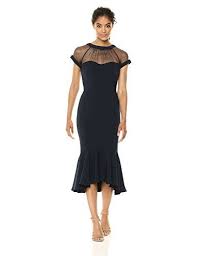 Women S Illusion Cocktail Dress Cocktail Dresses Online Womens Dresses Usa Dresses