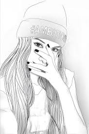70 Beau Photos De Dessin Fille Facil Dessin Noir Et Blanc Coloriage Fille Dessins De Fille
