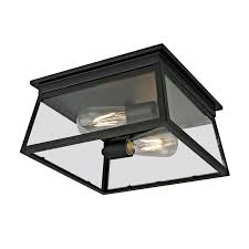 Addington Park Citadel 2 Light Outdoor Flush Mount Wayfair Outdoor Flush Mounts Outdoor Ceiling Lights Porch Light Fixtures