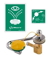 Haws 7611 Swing Away Eyewash Station Universal Mount Eye Wash Station Face Wash Emergency Equipment