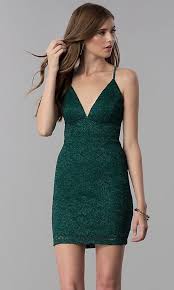 Glitter Lace Short Emerald Green Party Dress Short Green Dress Green Party Dress Emerald Green Party Dress