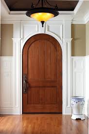Custom Arch Door Shown In Oak Simpson Door Wooden Doors Interior Wood Doors Interior Door Design