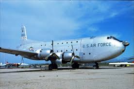 The Double Deck Douglas C 124c Globemaster Ii 52 1004 A Total Of 447 Of These Aircraft Were Built And The Name Is Continue Aviation Military Aircraft