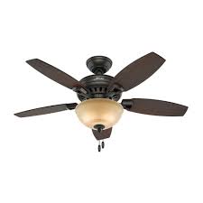 Hunter Holden 44 In Indoor New Bronze Ceiling Fan With Light Kit Bronze Ceiling Fan Ceiling Fan Best Ceiling Fans