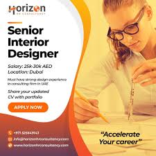 Looking For Senior Interior Designer Salary Aed 300 000 Pa Benefits Must Have Experience In In In 2020 Jobs For Freshers Consumer Insights Levels Of Understanding