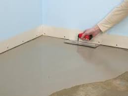 How To Lay A Subfloor Concrete Floors Painted Concrete Floors Basement Flooring Options