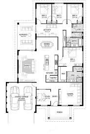 Sample Drawing Plan Duplex House Large House Plans Family House Plans House Plans Australia