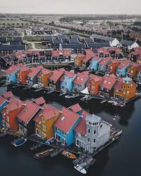 Netherlands On Instagram Colorful Houses In Groningen Photo By Mitchel Spann Follow Us And Use The Hashtag Bestofnetherl Netherlands Groningen Photo