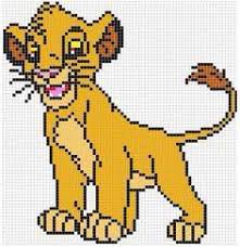 Simba From The Lion King Cross Stitch Animals Disney Cross Stitch Cross Stitch Patterns