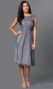 Shop Graphite Silver Semi Formal Dresses At Simply Dresses Cheap Knee Length Mother Of Semi Formal Dresses For Wedding Semi Formal Dresses Formal Party Dress