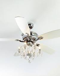 Julianne Chrome Fandelier 52d Ceiling Fan Chandelier Chandelier Fan Ceiling Fan With Light