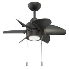 This Sleek Little Ceiling Fan Features Six Mini Blades And An Led Light Kit That Is Perfect For Maximi Ceiling Fan Propeller Ceiling Fan Ceiling Fan With Light