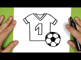 Comment Dessiner Un Tee Shirt Et Un Ballon De Football Tuto Dessin Youtube Mini Dessin Dessin Foot Dessin