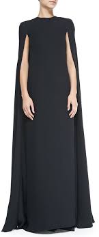 Valentino Silk Cape Gown Fashion Dresses Beautiful Dresses