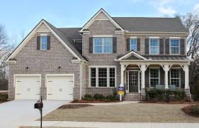 Gorgeous Brick Home In Alpharetta Georgia Drhorton Horton Homes Georgia Homes House Under Construction