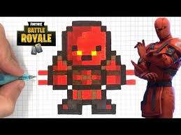 Chadessin Pixel Art Fortnite Youtube Pixel Art Pixel Art Design Pixel