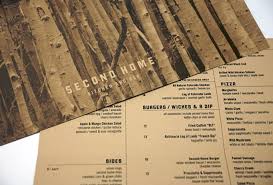 Second Home Menu Denver Co Ahem Hannah Mestel H They Have A Pretty Menu It Sounds Yummy Restaurant Menu Design Menu Design Menu Design Inspiration