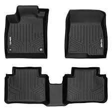 Smartliner Floor Mats 2 Row Liner Set Black For 2018 Honda Accord Sedan Car Accessories Online Market Honda Accord Floor Mats Honda