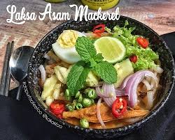 Resepi Laksa Asam Mackerel Di 2020 Laksa Resep Masakan