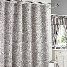 Add A Touch Of Elegance To Your Bathroom Decor With The Colette Shower Curtain From J Queen New Long Shower Curtains Extra Long Shower Curtain Shower Curtain