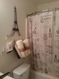 Paris Themed Bathroom Shower Curtains And Eiffel Tower Decor Paris Bathroom Decor Paris Room Decor Bathroom Decor Themes