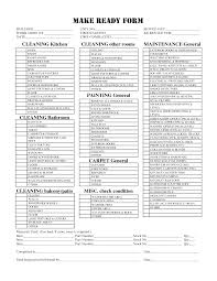 Check List For Apartment Make Ready Google Search First Apartment Checklist Apartment Checklist Checklist Template