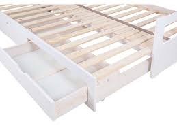 Lit Banquette Gigogne 2x90x190 Cm 2 Tiroirs Melody Coloris Blanc Vente De Lit Enfant Conforama Banquette Gigogne Lit Gigogne Lit Enfant Tiroir