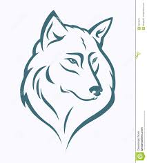 Image Result For Wolf Head Template Wolf Head Drawing Wolf Illustration Simple Wolf Tattoo