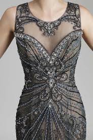 Elegant Grey Mermaid Evening Formal Party Gown Long Beading Prom Pageant Dresses With Images