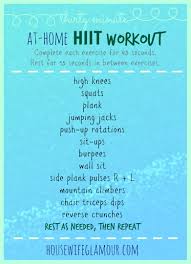 30 Min At Home Hiit Workout Hiit Workout Hiit At Home Hiit Workout At Home