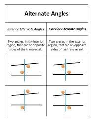 Montessori Relationshipbetweenangles Alternateangles Correspondingangles Anglesonthesamesideoft Types Of Angles Alternate Angles Alternate Interior Angles