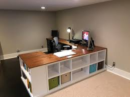 Https Www Facebook Com Knockoffwood Photos A 193505226614 141741 192123916614 10154741024006615 T Home Office Design Office Craft Room Combo Diy Corner Desk