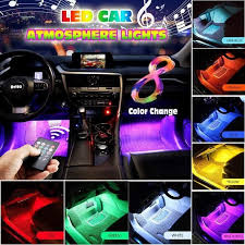 Multi Color Car Interior Led Under Dash Ambient Lights Kit Car Led Lights Car Interior Best Car Interior