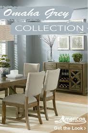 Infuse Your Dining Room With Style This Holiday Season With American Furniture Warehouse Shop The Omaha Grey Dining Grey Dining Modern Dining Room Home Decor