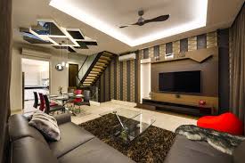 Interior Design For Singapore Homes Living Room Of A Cluster House After Our Interior Designer Worked On It Click Im Cluster House Interior Design Interior