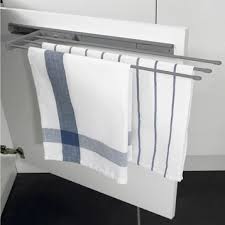 Barre Porte Torchon Extensible Pour Meuble L 15 Cm In 2020 Towel Bar Towel Basic Shower Curtain
