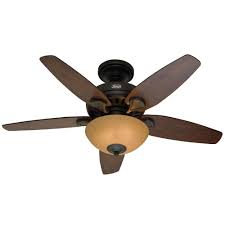 Hunter Stratford 44 In Indoor New Bronze Ceiling Fan With Light 52014 The Home Depot Bronze Ceiling Fan Ceiling Fan Bronze