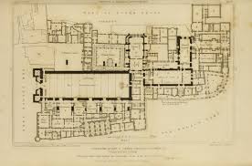 Floor Plan Of The Old Westminster Palace London Floor Plans Palace Westminster