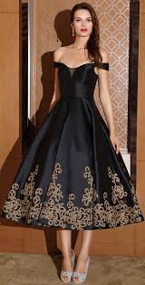 Black Off Shoulder Cocktail Party Dress With Sequin Lace 04170900 Cocktail Dress Party Simple Cocktail Dress Dresses