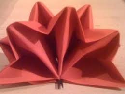 Tuto Pliage De Serviette Etoile Par Miss Lerina