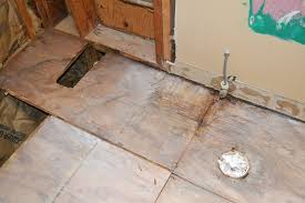 Water Damage To The Subfloor Was Clearly Visible Home Repairs Diy Home Repair Flooring