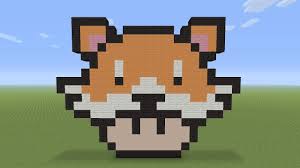 Minecraft Pixel Art Fox Mushroom Pixel Art Minecraft Pixel Art Pixel Characters