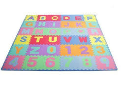 Baby Play Mat Foam Floor Colorful Puzzle Alphabet Numbers 36tiles Activity Kids 810244020517 Ebay Puzzles For Kids Baby Floor Mat Play Mat