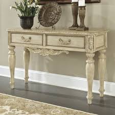 Signature Design By Ashley T707 4 Ortanique Sofa Console Table White Sofa Table Sofa Table Ashley Furniture