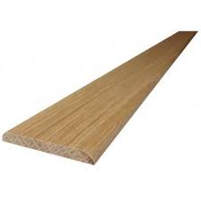 Flat Cover Beading Threshold Strip 70mm X 7mm Solid Oak Beaded Flats Oak