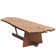 Walnut Low Table In The Manner Of George Nakashima Ecofirstart Nakashima Furniture Wood Furniture Woodworking Furniture