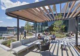 Mcdonald S Headquarters Chicago Office Snapshots Terrace Design Roof Garden Interior Architect