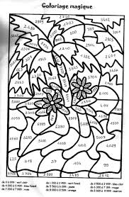 Coloriage Magique Soustraction A Colorier Dessin A Imprimer Math Art Math Pictures Math For Kids