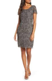 Free Shipping And Returns On Pisarro Nights Beaded Mesh Cocktail Dress At Nordstrom Com The Twinkling Beads Trailin In 2020 Mesh Cocktail Dress Cocktail Dress Dresses